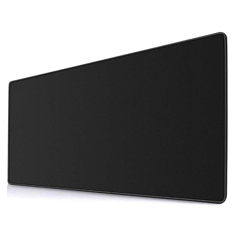 YEBMoo Extra Large Gaming Mouse Pads/Extended Protective Office Desk Mouse Mat Non-Slip Professional Precision Tracking Surface (23.6" x 11.8") for PC Computer Laptop(60x30 Black001) - Image 1